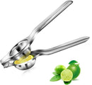 Espremedor de Limão Premium em Aço Inoxidável | Extrator Manual para Limão, Laranja e Frutas Cítricas