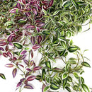 Folhagem Artificial Pendente 75 cm | Planta Decorativa Suspensa para Vasos, Jardins e Ambientes Internos