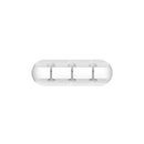 Organizador de Cabos em Silicone Autoadesivo – Suporte para 1, 3, 5 ou 7 Cabos | Mesa, Escritório e Home Office