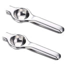 Espremedor de Limão Premium em Aço Inoxidável | Extrator Manual para Limão, Laranja e Frutas Cítricas