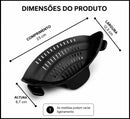Escorredor de Macarrão com Clipe Ajustável para Panelas | Escorra Sem Esforço | Vivenza Home