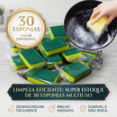 Esponja de Limpeza Multiuso para Cozinha – Alta Absorção e Limpeza Pesada (Kit com 10, 20, 30, 50 ou 100 Unidades)