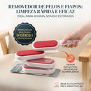 Escova Removedora de Pelos Reutilizável para Roupas, Sofás e Estofados – Limpeza Dupla Face
