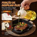 Spray de Óleo 2 em 1 para Cozinha 500ml – Pulverizador e Dispensador para Azeite, Vinagre e Óleo com Controle de Dosagem