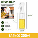 Spray de Óleo 2 em 1 para Cozinha 500ml – Pulverizador e Dispensador para Azeite, Vinagre e Óleo com Controle de Dosagem