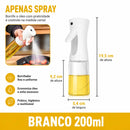 Spray de Óleo 2 em 1 para Cozinha 500ml – Pulverizador e Dispensador para Azeite, Vinagre e Óleo com Controle de Dosagem