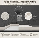 Tapete Antiderrapante Super Absorvente para Banheiro | Secagem Rápida, Macio e Lavável