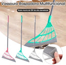 Rodo Vassoura de Silicone 3 em 1 para Pelos, Poeira e Limpeza Pesada