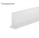 Barreira de Água de Silicone Autoadesiva para Box e Banheiro – Flexível, Impermeável e Recortável
