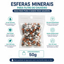 Chuveiro de Alta Pressão com Filtro Mineral | 3 Modos de Jato | Economia de Água | Vivenza Home