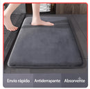 Tapete de Banheiro Super Absorvente Antiderrapante – Secagem Rápida e Toque Aveludado