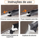 Espátula Multifuncional 5 em 1 para Silicone e Rejunte – Raspador, Aplicador e Acabamento Profissional