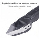 Espátula Multifuncional 5 em 1 para Silicone e Rejunte – Raspador, Aplicador e Acabamento Profissional