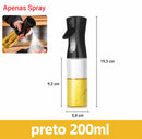 Spray de Óleo 2 em 1 para Cozinha 500ml – Pulverizador e Dispensador para Azeite, Vinagre e Óleo com Controle de Dosagem